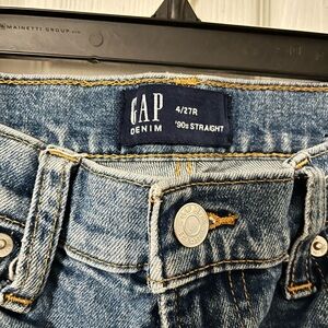 GAP Blue Denim Straight Jeans